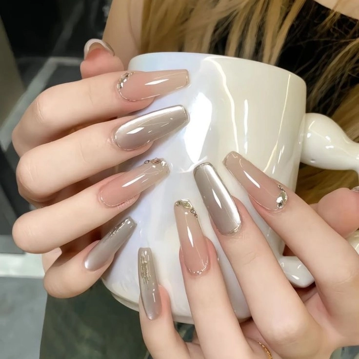 nail vẽ đơn giản mà đẹp tinh tế