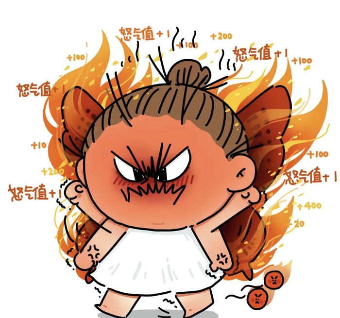 Ảnh meme tức giận cute