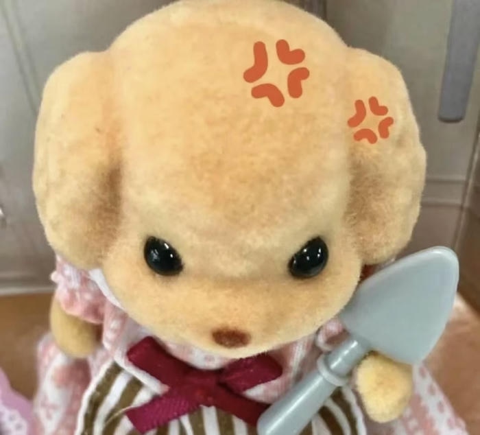 Ảnh meme tức giận đáng yêu