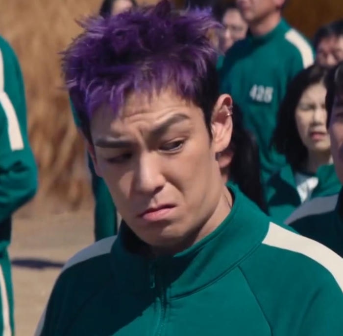 Meme Squid Game người chơi hài hước