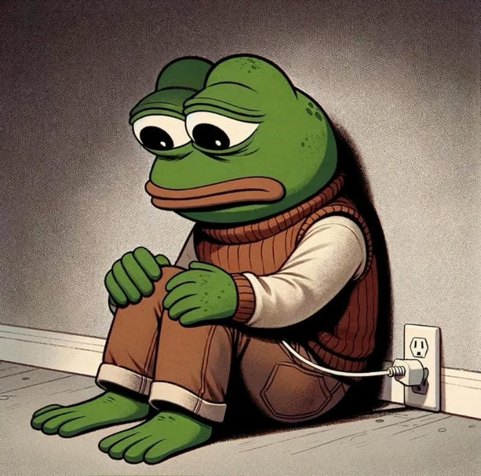 Meme chờ đợi trong tình huống hài hước