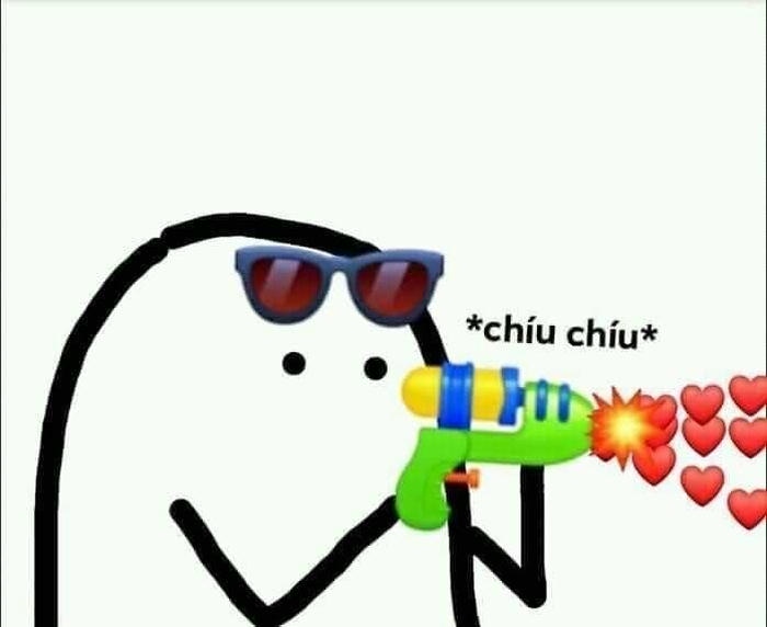 Tay cầm súng meme