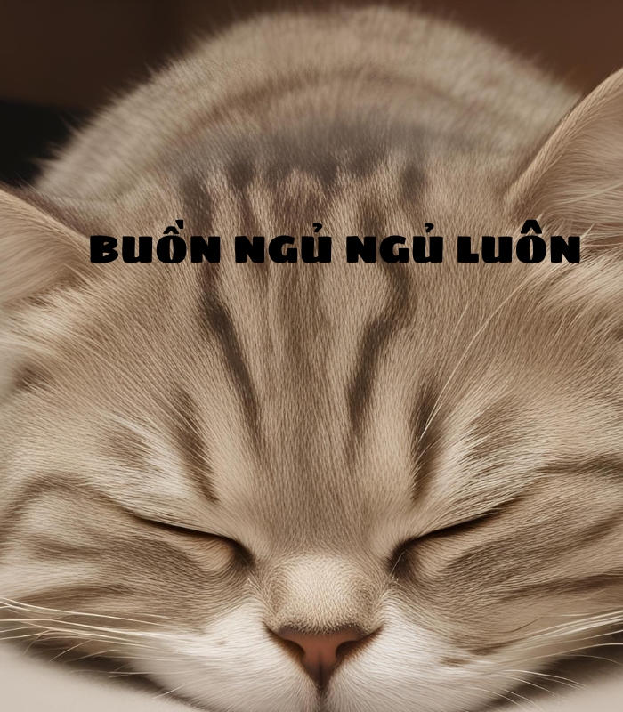 ảnh chế meme mèo buồn ngủ