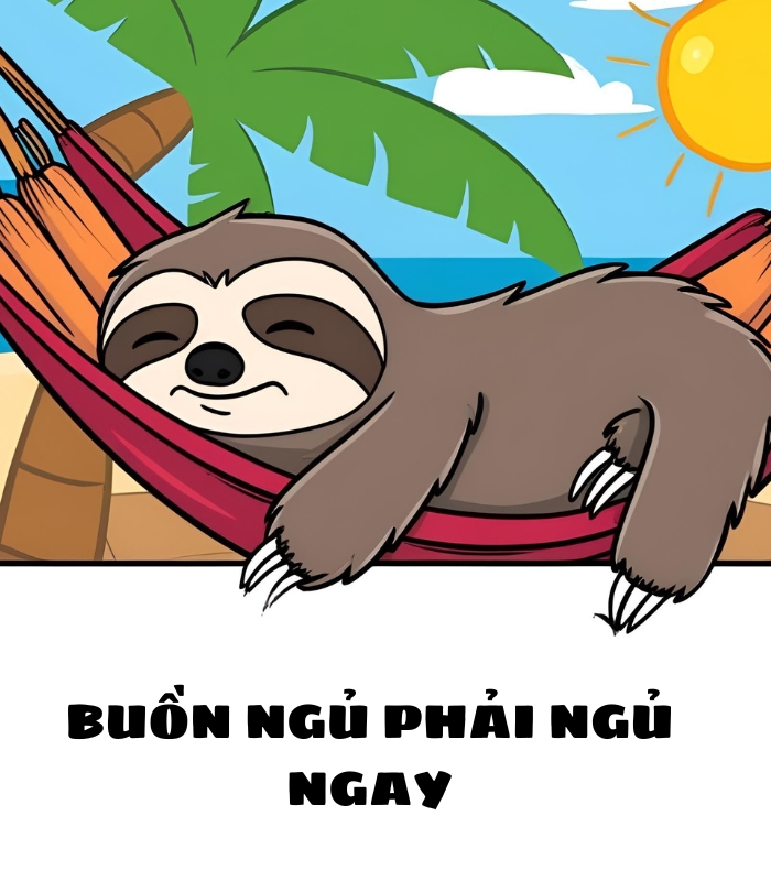hình ảnh meme buồn ngủ hot