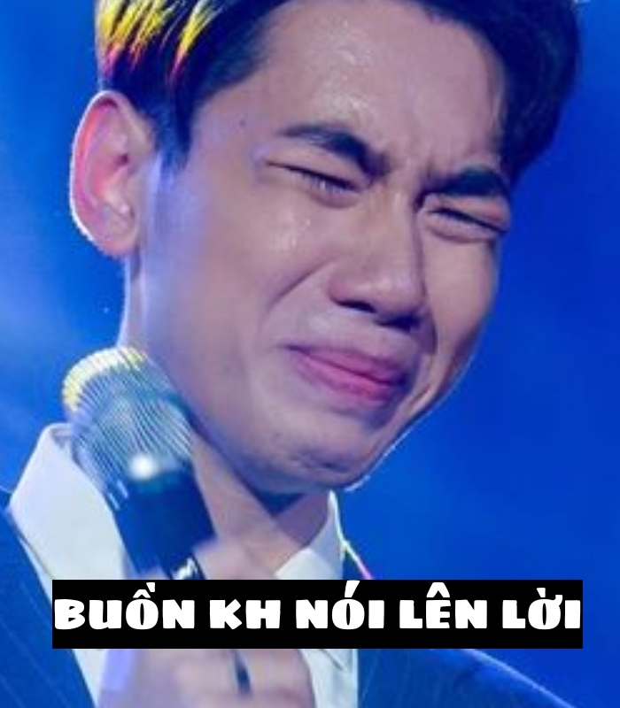 hình meme buồn kh nói lên lời