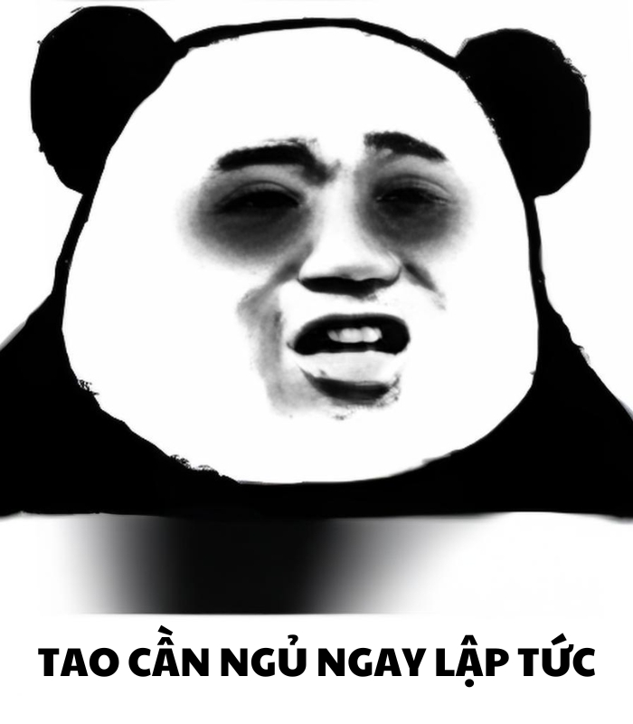 meme buồn ngủ hài