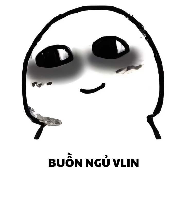 meme buồn ngủ vlin