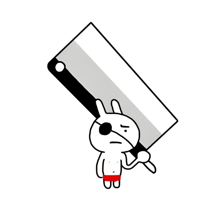 meme cầm dao 30