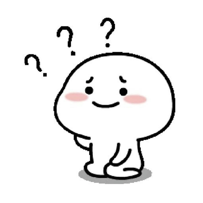 meme dấu hỏi chấm với ánh mắt vô định