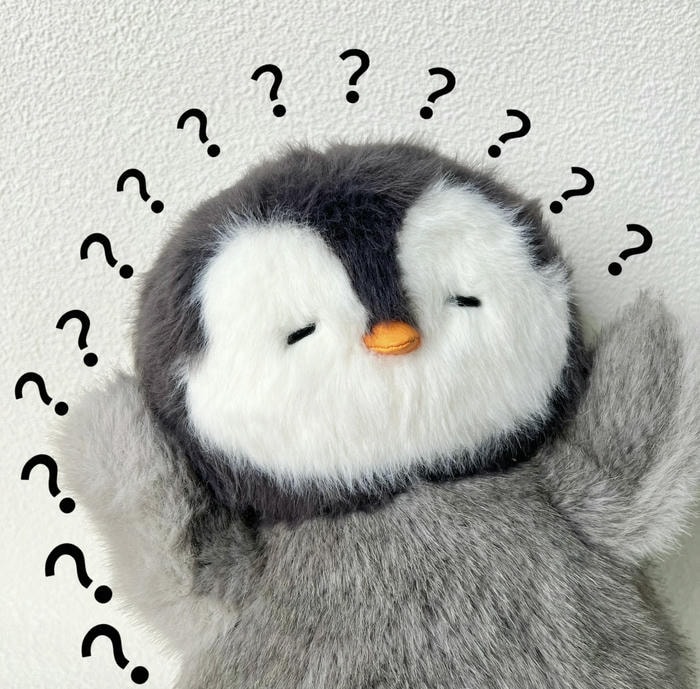 meme hỏi chấm chim cánh cụt