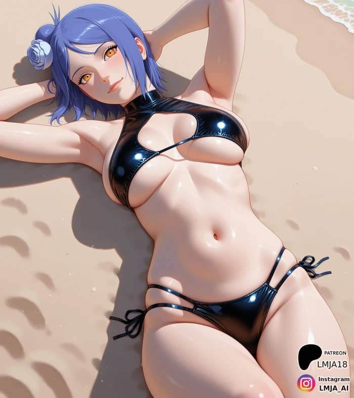 Hình ảnh anime khoả thân sexy body đẹp cho avatar