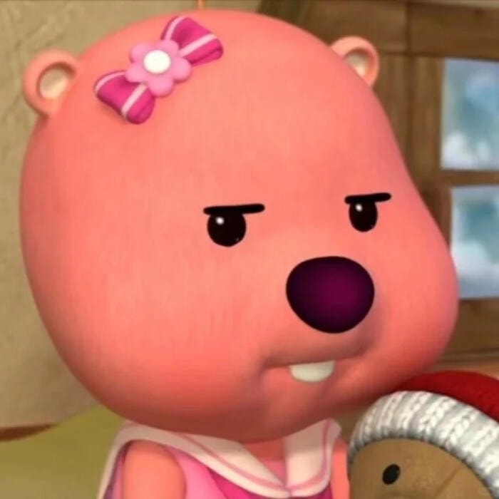 ảnh Loopy cute biểu cảm