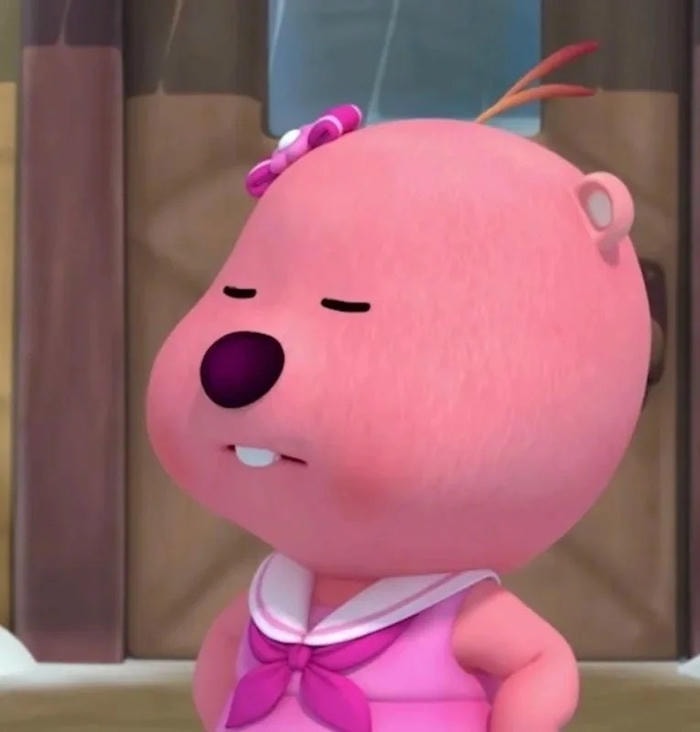 ảnh Loopy meme dễ mến