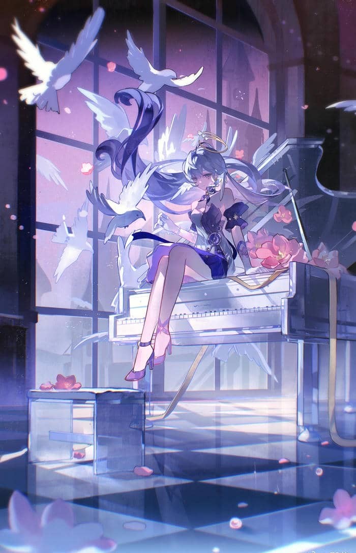 ảnh anime girl cute