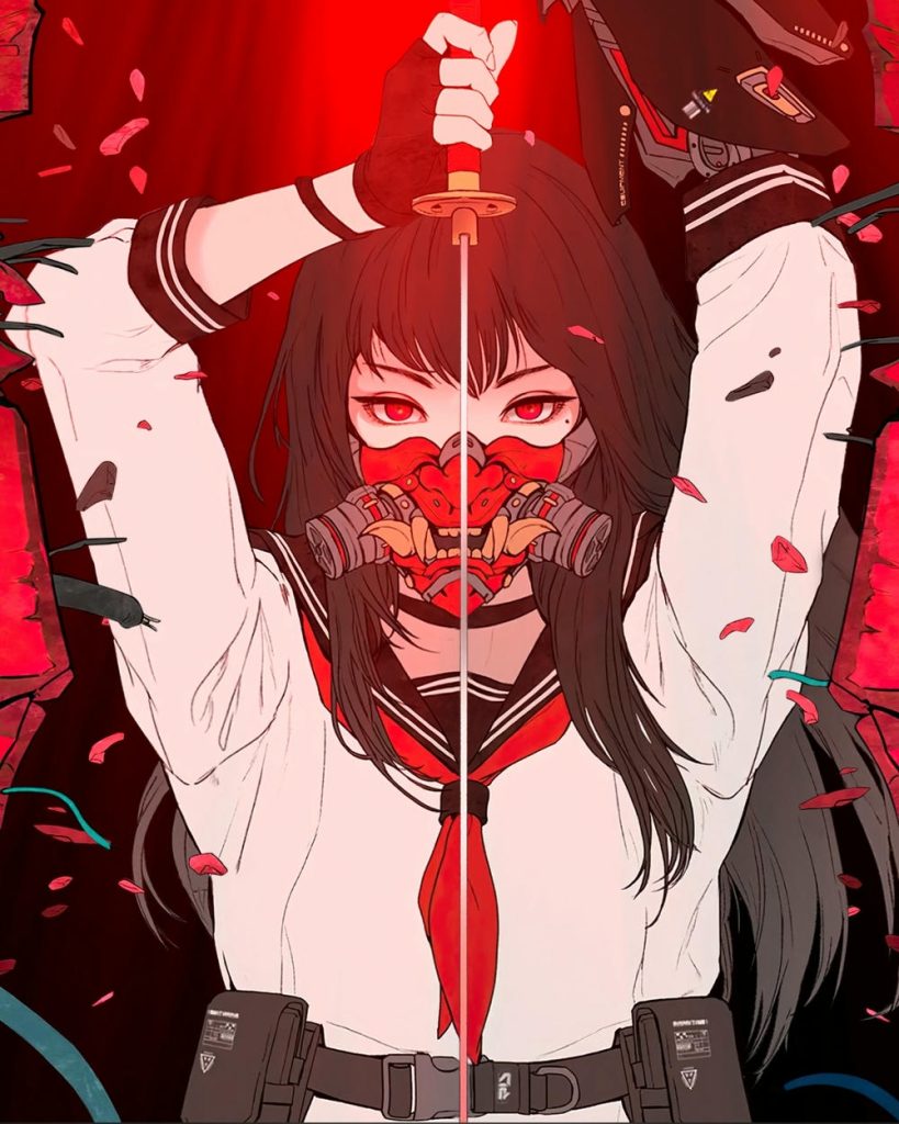 ảnh anime hiếm ánh sáng rực rỡ