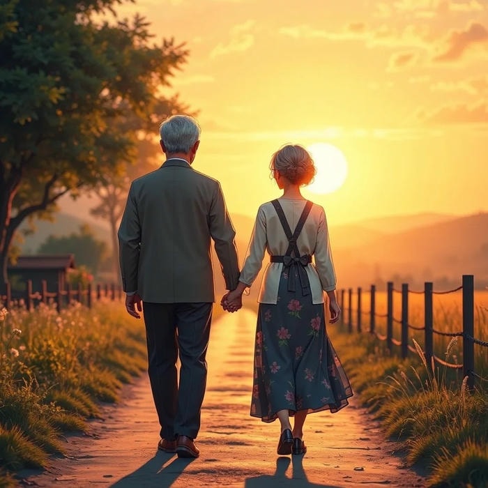 ảnh anime nắm tay trên biển