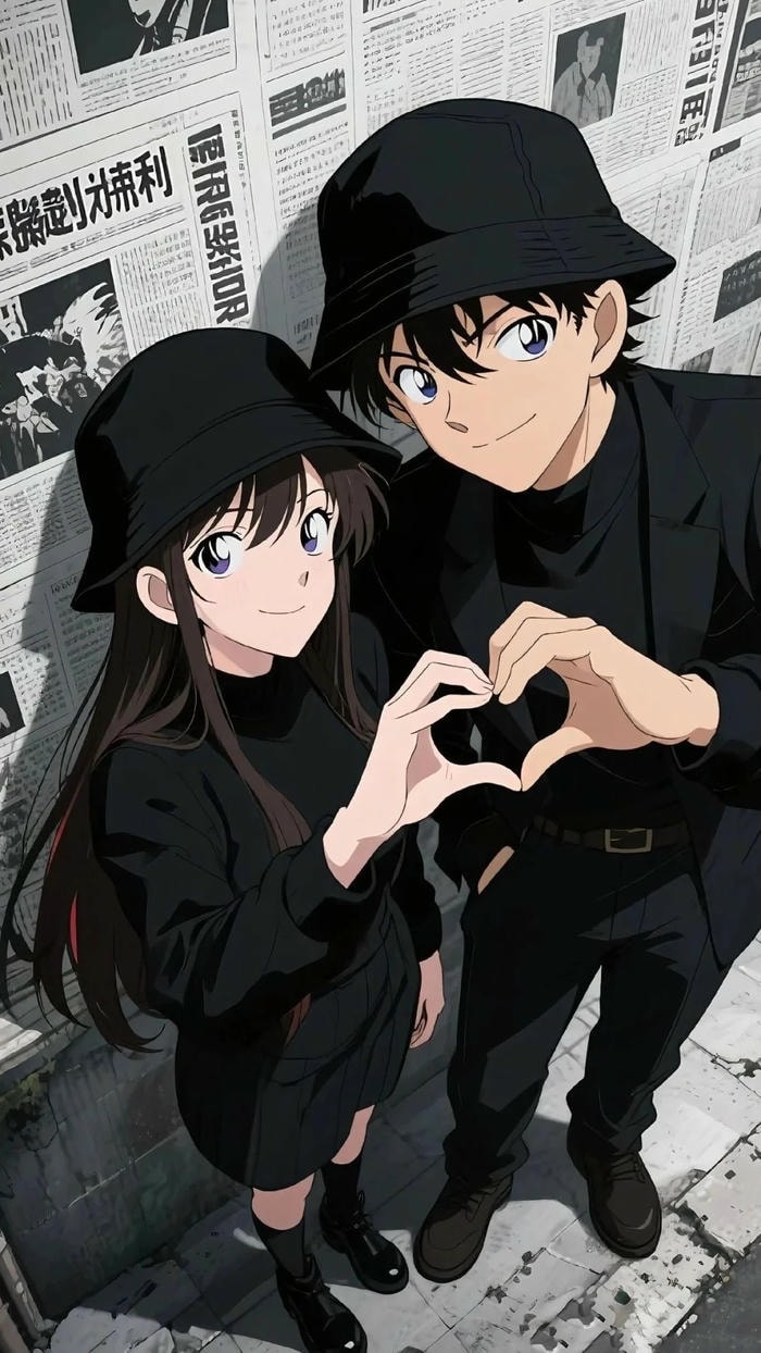 ảnh anime nắm tay trên cao