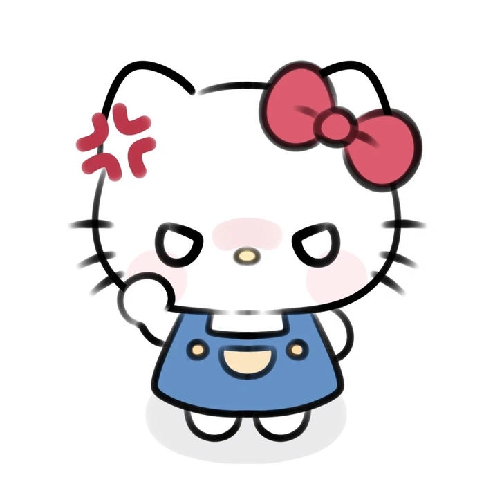 ảnh meme Hello Kitty ngộ nghĩnh