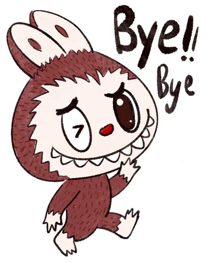 ảnh meme tạm biệt vui