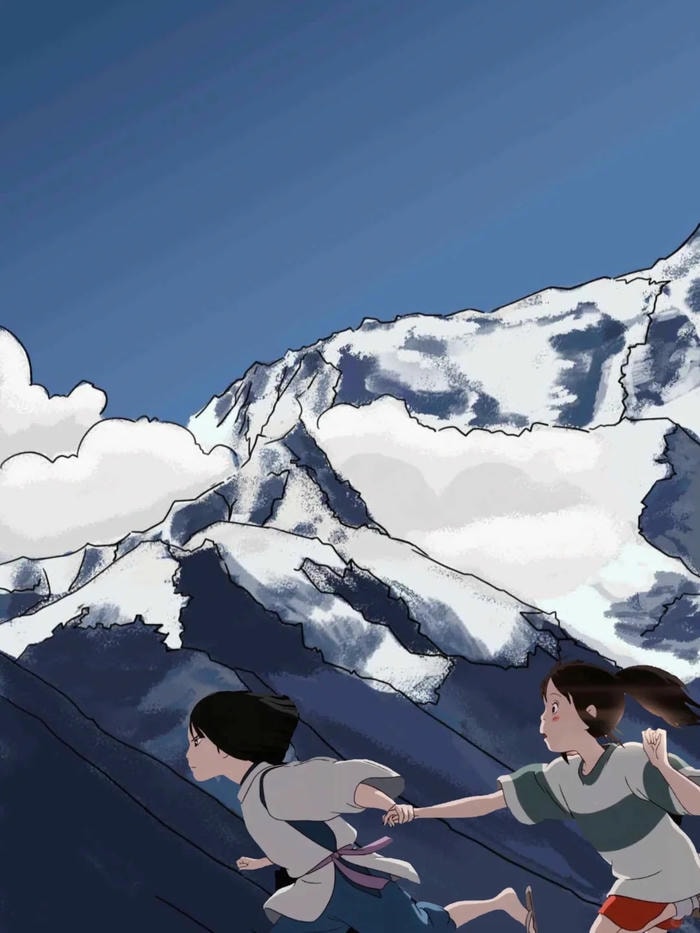 anime boy girl nắm tay