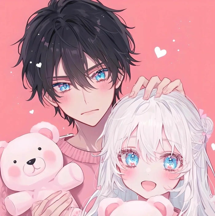 anime cặp đôi cute