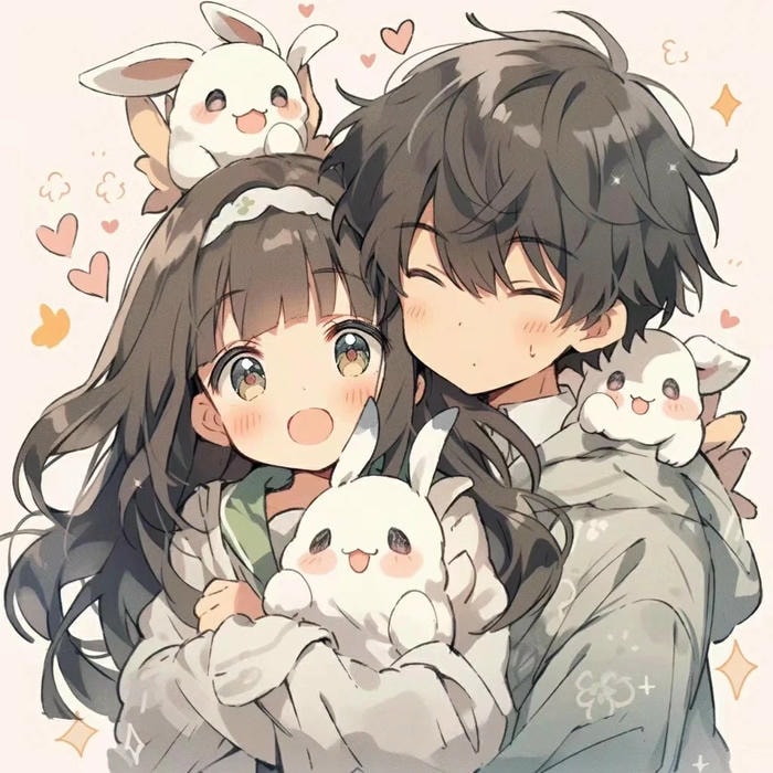 anime couple romantic