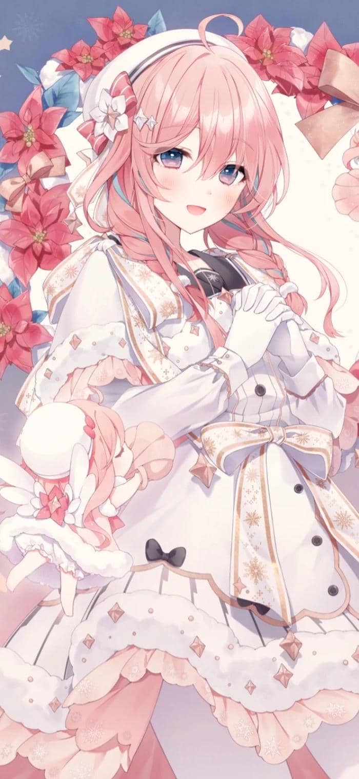 anime girl background đẹp