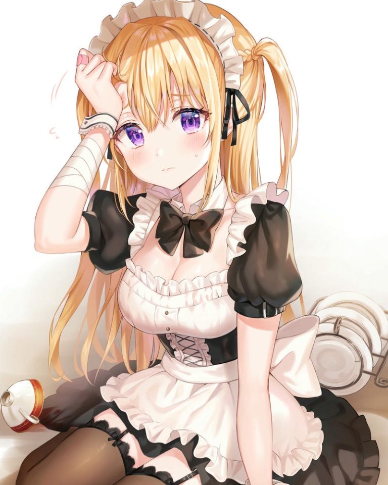 300+ Ảnh anime hầu gái dễ thương quyến rũ nhất hiện nay