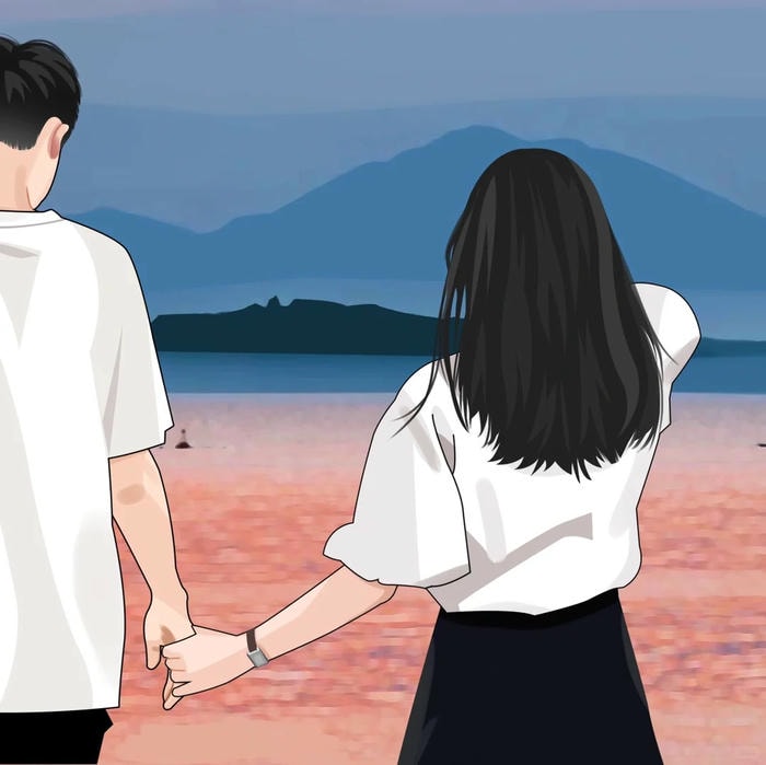 anime nắm tay cute