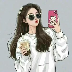 anime nữ tóc dài