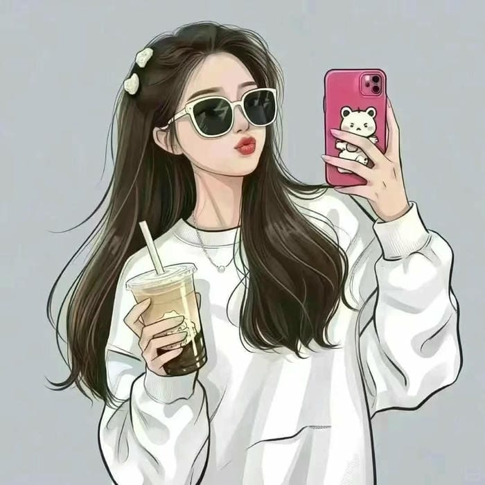 anime nữ tóc dài