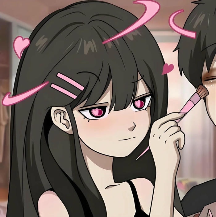 avatar đôi anime aura mạnh