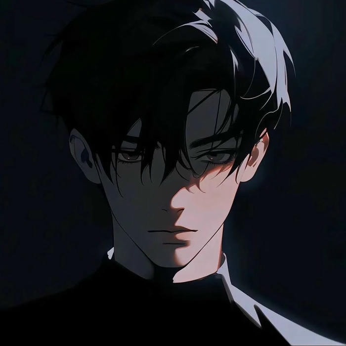 avatar đôi anime dark