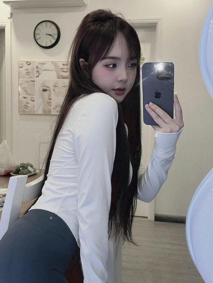 bộ ảnh Trần Huyền Châu xinh