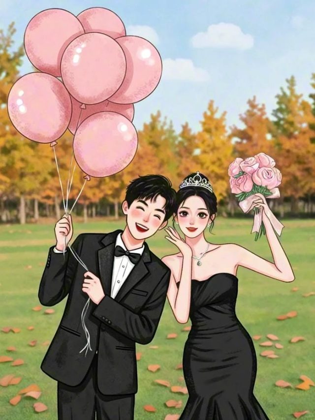 Bộ 99+ ảnh cô dâu chú rể anime đẹp ngọt ngào mọi ánh nhìn