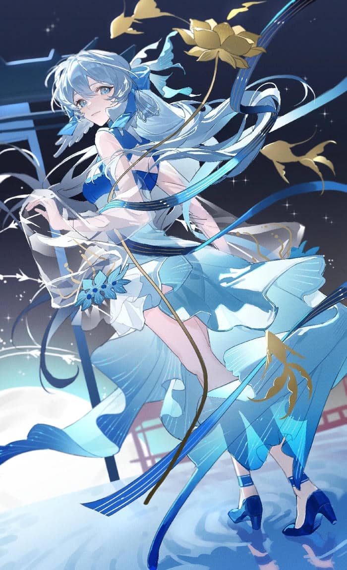 hình anime nữ cute