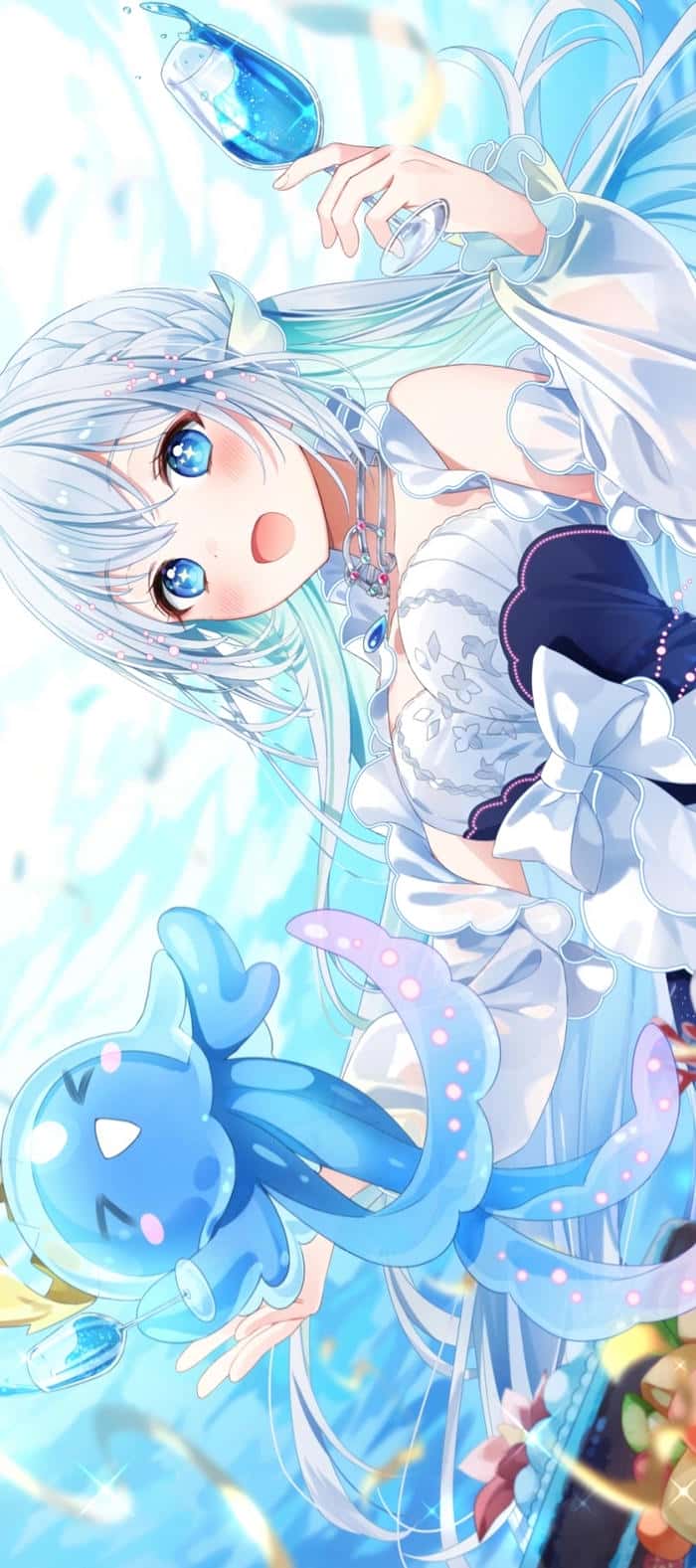 hình nền anime nữ đáng yêu dễ thương