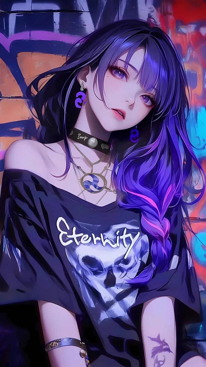 hình nền anime nữ đáng yêu