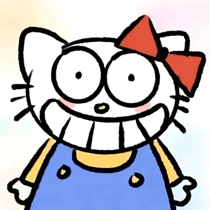 meme Hello Kitty chế vui