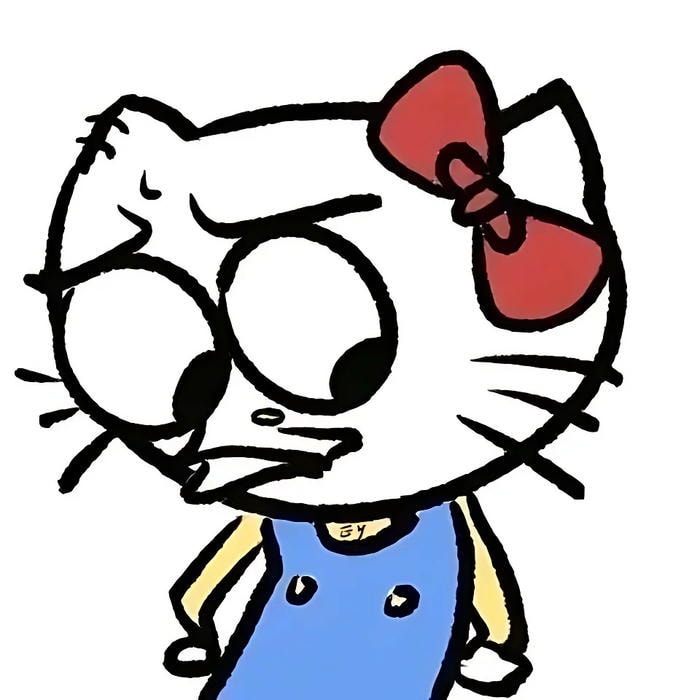 meme Hello Kitty trending