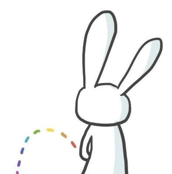 meme thỏ bảy màu chế vui