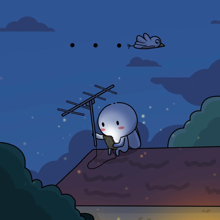 meme thỏ bảy màu dễ mến