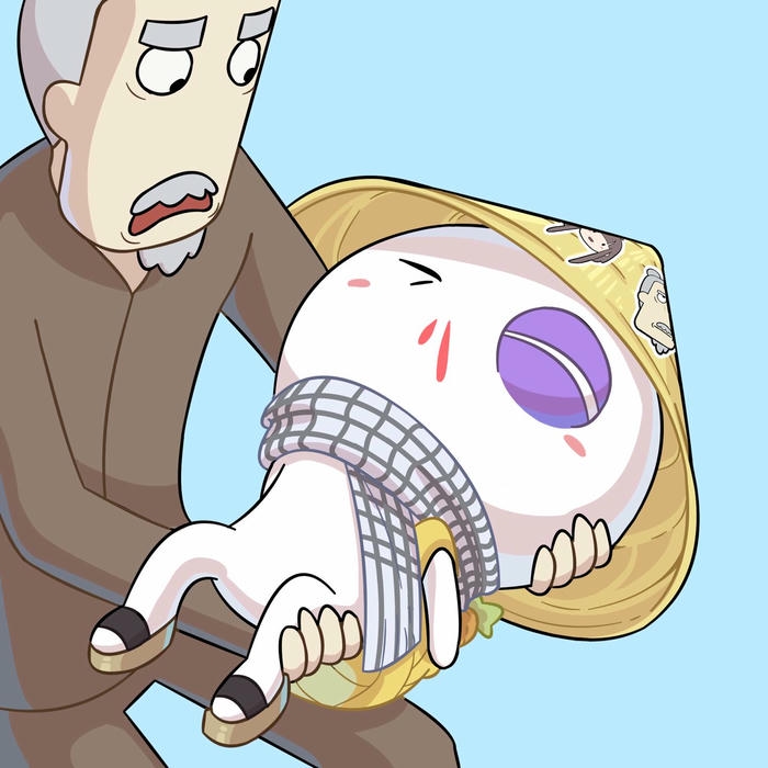 meme thỏ bảy màu hot trend