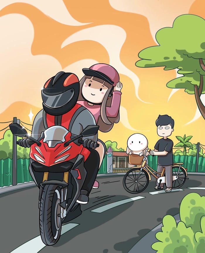 meme thỏ bảy màu vui nhộn