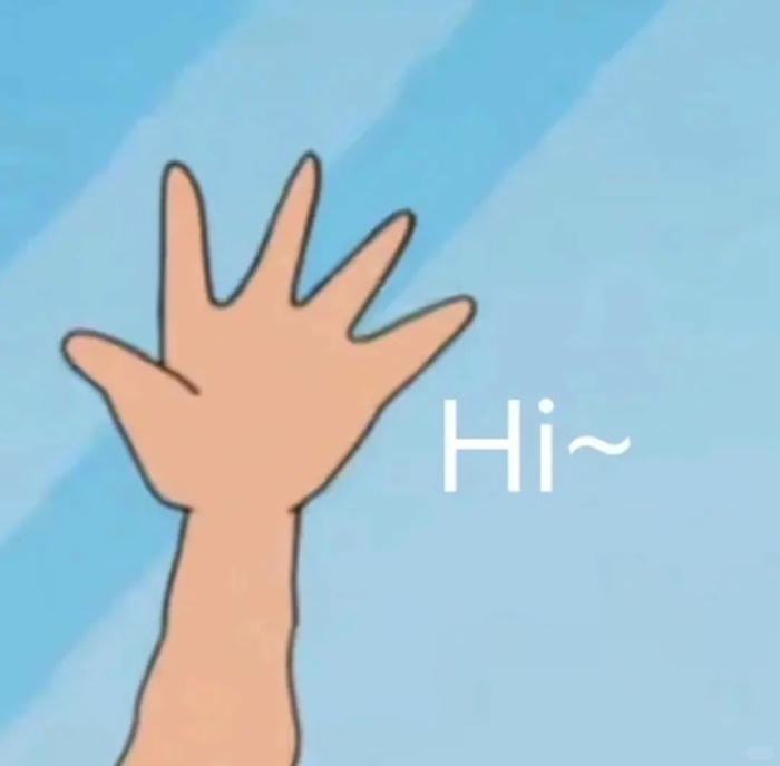 meme xin chào biểu cảm