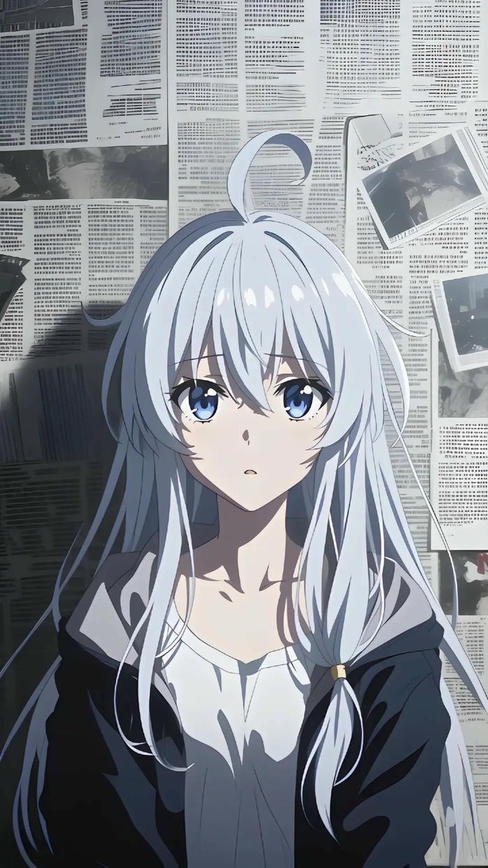 Ảnh anime girl lạnh lùng cá tính chất