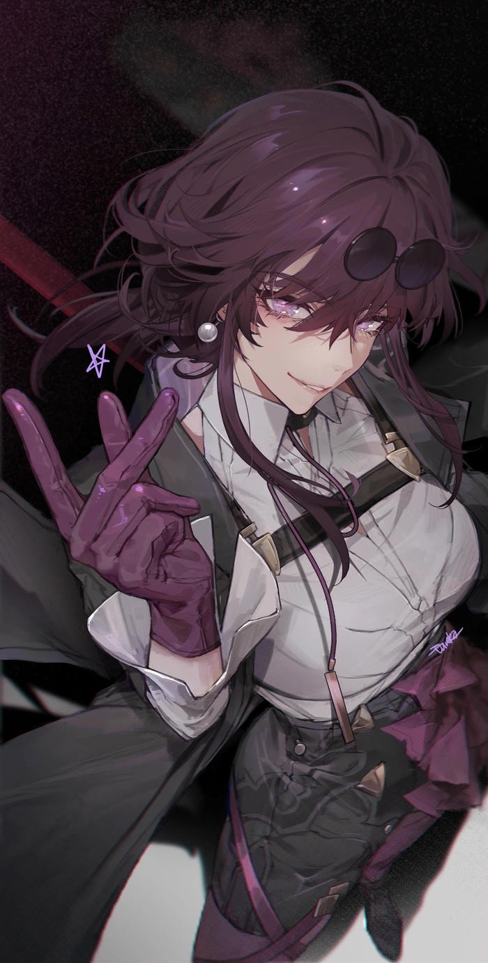 Ảnh anime girl lạnh lùng cá tính quyến rũ