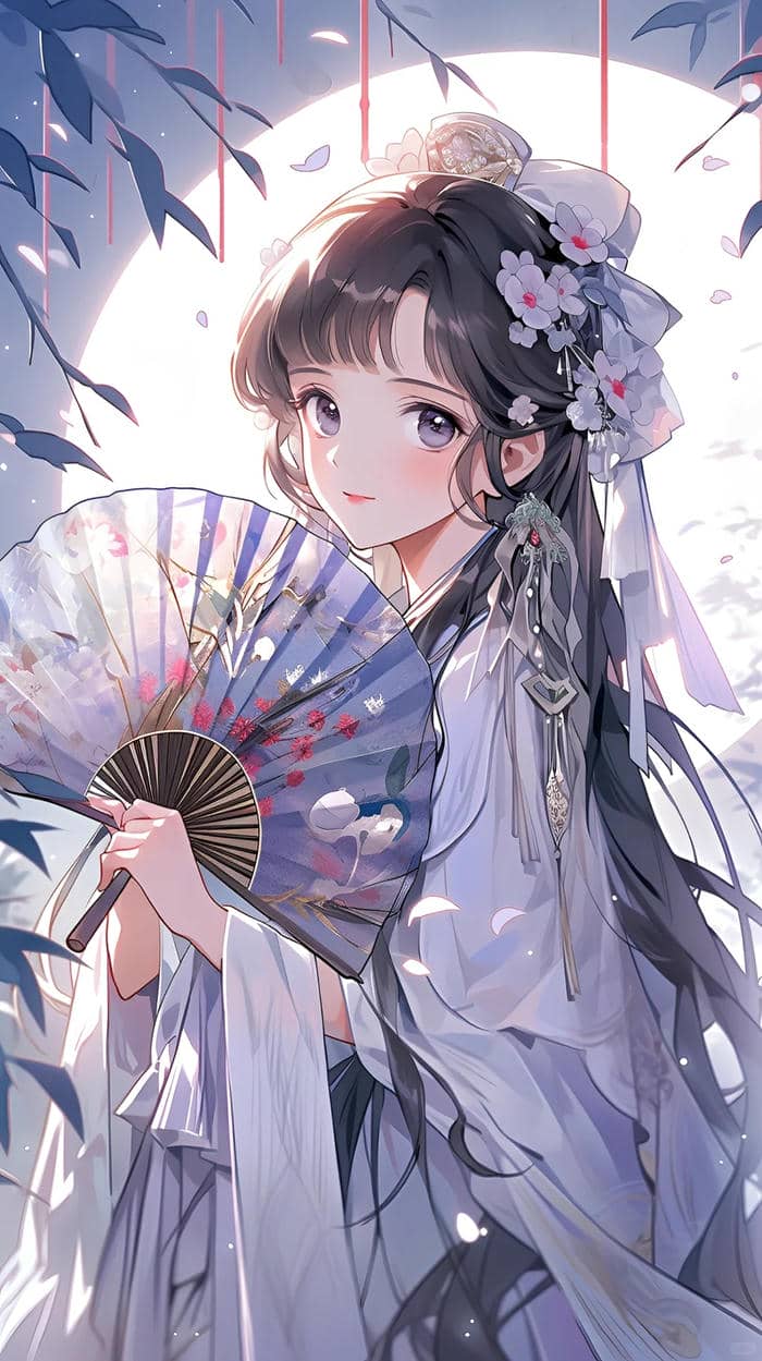 Ảnh anime nữ cổ trang cổ điển