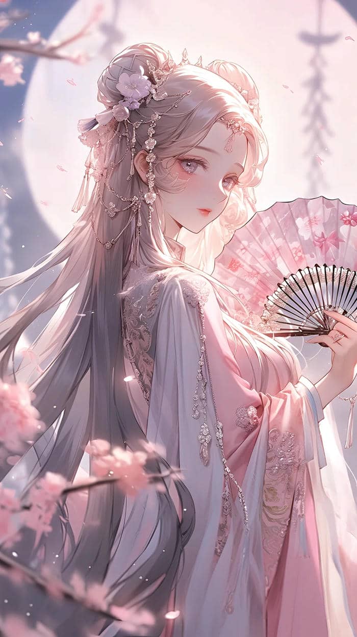 Ảnh anime nữ cổ trang gợi ý