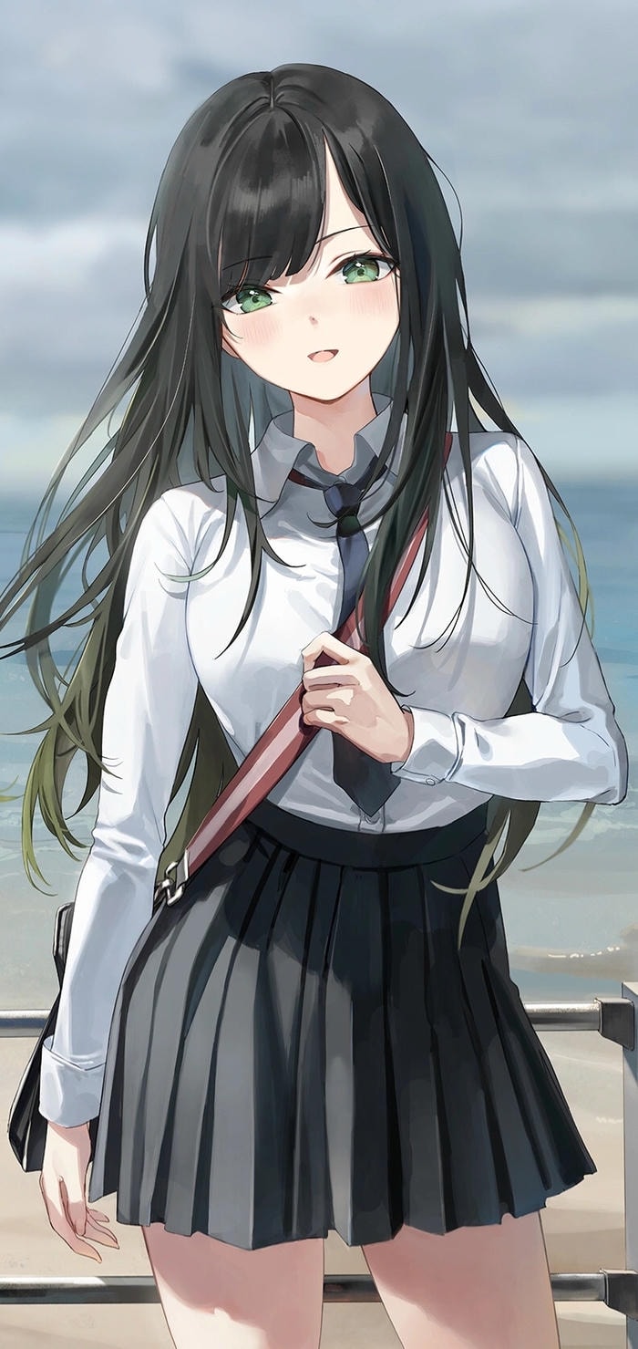 Anime girl lạnh lùng cá tính đầy cuốn hút